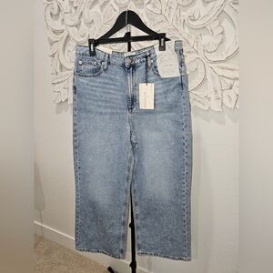 Westbound High Waist Light Blue Wide Leg Jeans - NWT